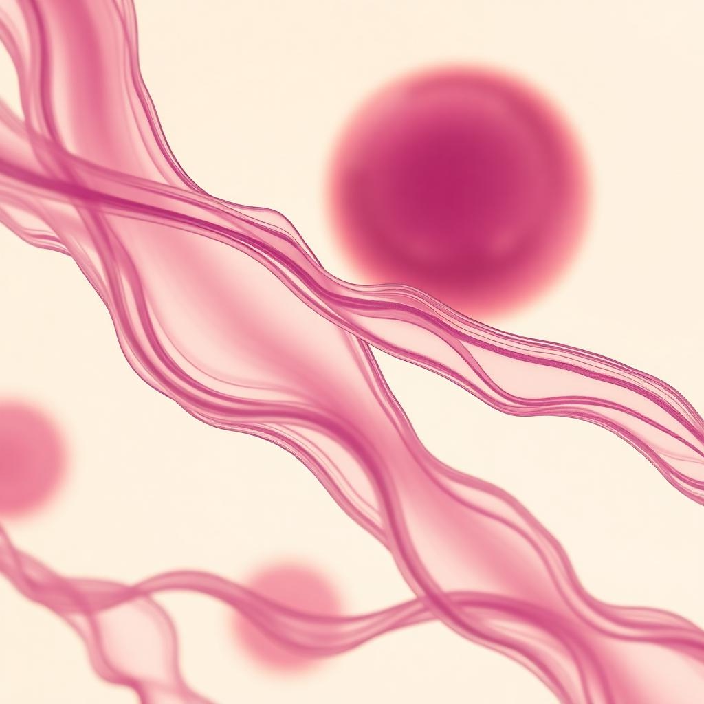 Microscopy artwork representing the L. reuteri probiotic strain